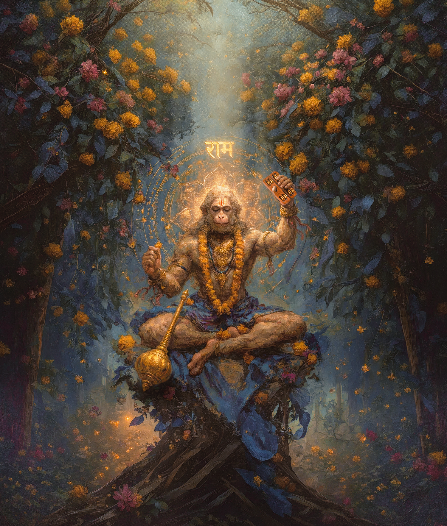 Hanuman — The Devoted Servant — AWEDICT fine-art print