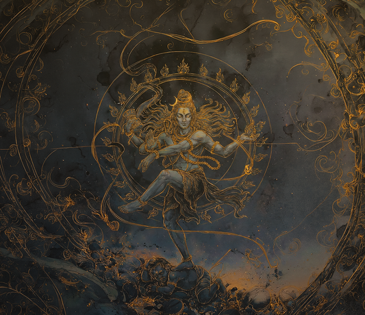 Nataraja — Lord of the Cosmic Dance — AWEDICT fine-art print