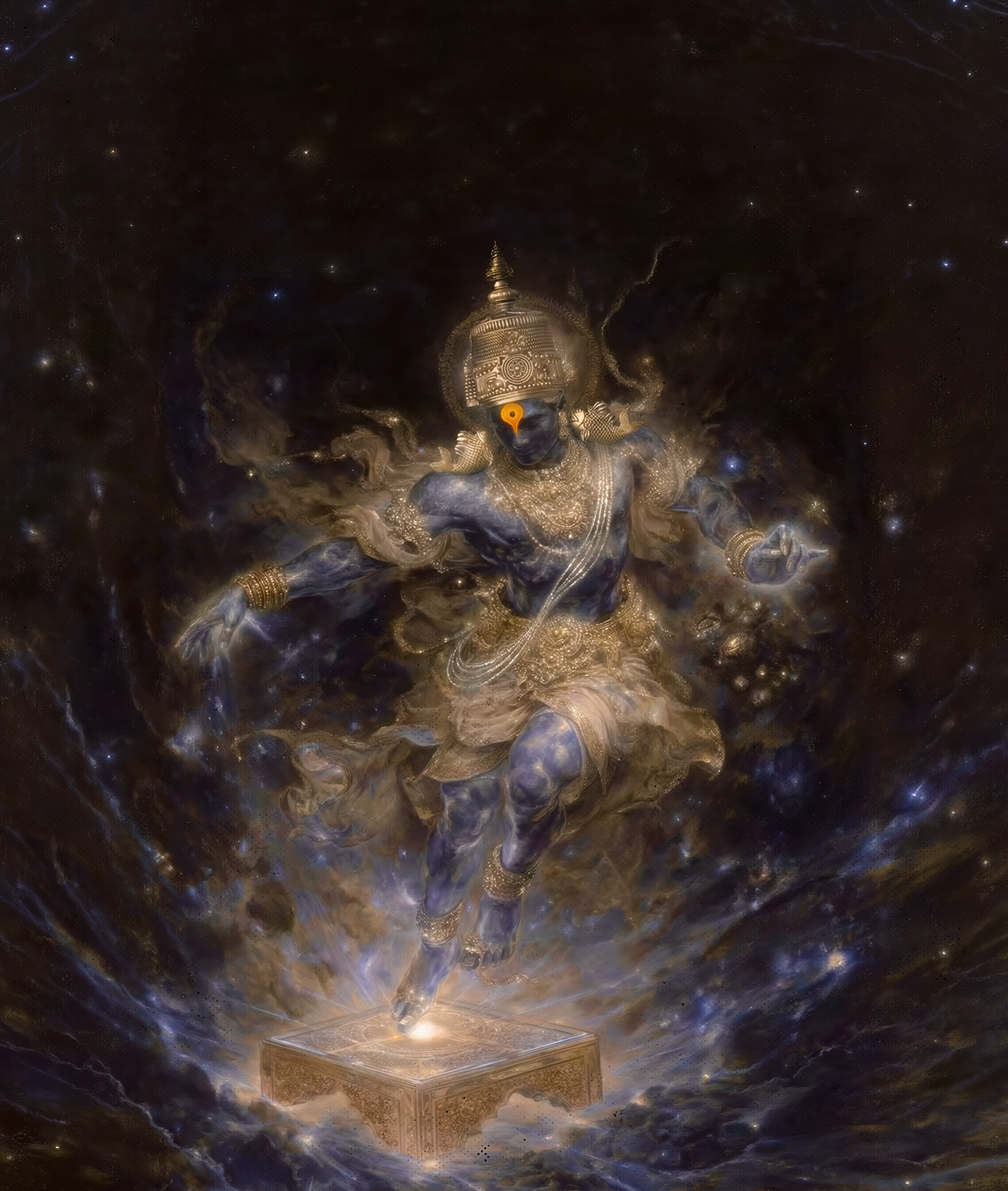 Vitthala of Pandharpur — The Standing Lord — AWEDICT fine-art print