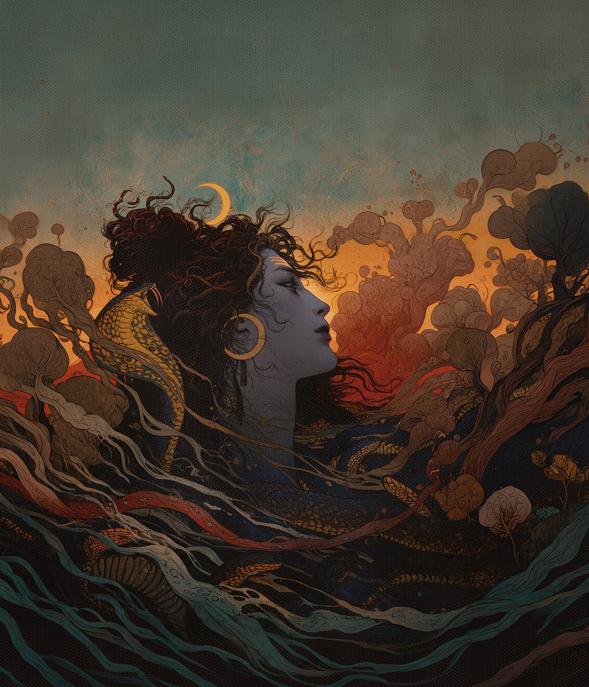 Shambhu — The Auspicious One (II) — AWEDICT fine-art print