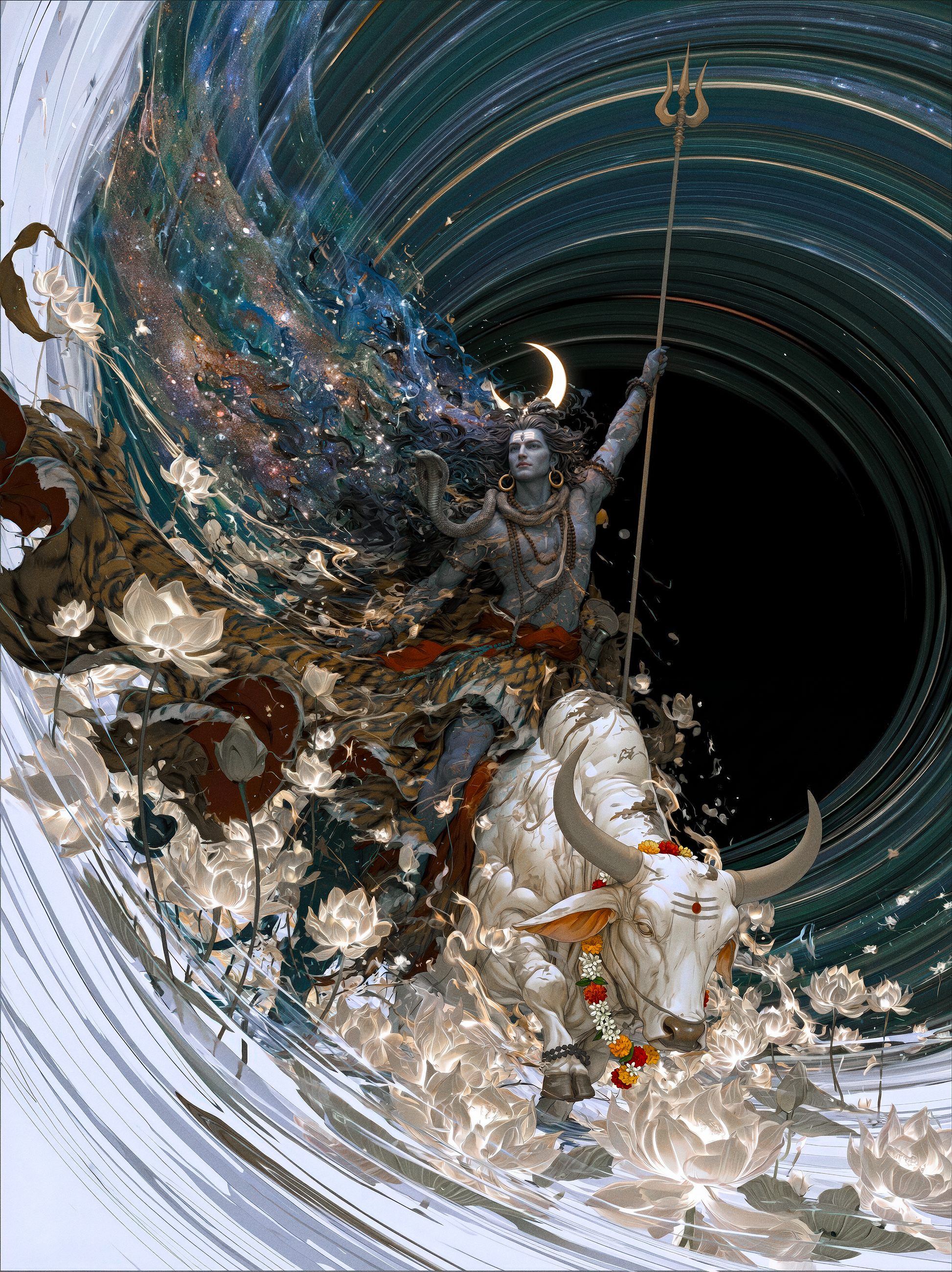 Mahadeva — At the Singularity — AWEDICT fine-art print