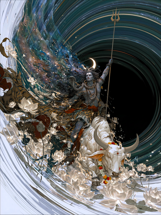Mahadeva — At the Singularity — AWEDICT fine-art print