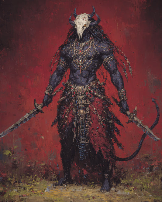 Mahākāla Bhairava — Time Cannot Follow — AWEDICT fine-art print