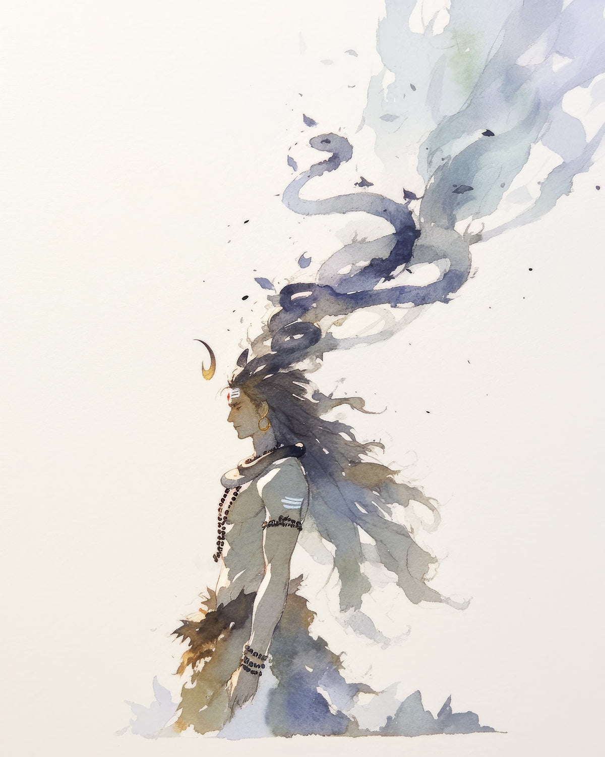 Paśupati — The Gathering of All Beings — AWEDICT fine-art print